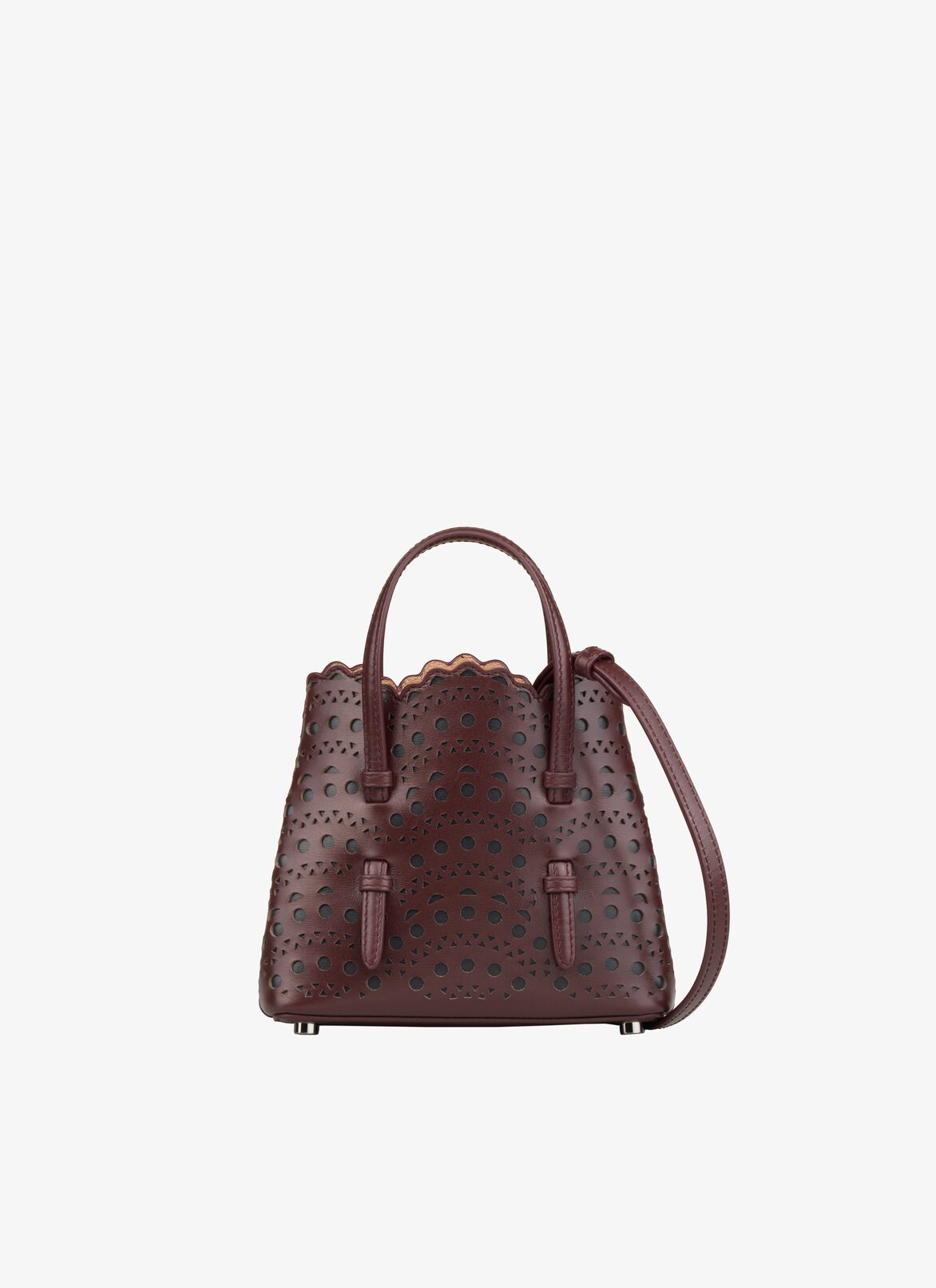 Mina 16 Micro bag  ALAÏA ALMANDITE/NIGHT MINA 16 MICRO BAG